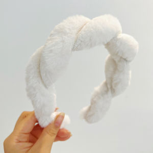 Zaman Now - Headband Twist Stylish / Bando Furry Twist / Bando Twist Bulu