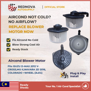 BLOWER MOTOR ISUZU D-MAX 2012 V-CROSSMU-XNAVARA 2D 2016 COLORADO +WHEEL (3LEG)
