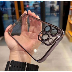 Hard Case IPHONE Metalic Eletropolanting 11 12 13 14 15 Pro max Gliter Metalic Dengan Lensa Pelindung Kamera