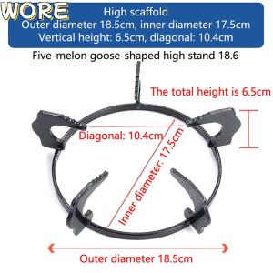 Metal Wok Pan Pot Support Rack Stand Universal Metal Wok Pan Support Rack Stand For s Gas Stove Cover