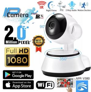ซื้อ 1 แถม 1 กล้องวงจรปิด กล้องรักษาความปลอดภัย กล้องวงจรปิด 360 wifi ไร้ สาย IP Security CCTV Camera กล้องติดบ้าน กล้องวงจรปิดดูผ่านมือถือ
