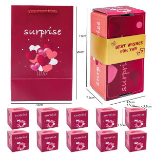 Pop-Up Cash Explosion Gift Box Anniversary Surprise Gift Box Surprise Jumping Box Party Decorations BEST WISHES FOR YOU DIY Valentines Day Gift