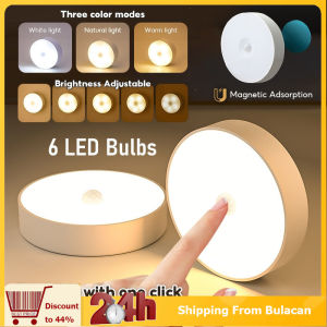 Mini Night LED Stick Tap Night Light USB Rechargeable Light Wireless Cabinet Counter LED For Home