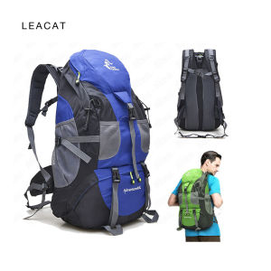 Leacat Free Knight Climbing Backpack 50L Waterproof Outdoor Rucksack Cycling Hiking Backpack Trekking Camping Bag Mountain Backpack