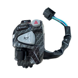 New Motorcycle Carbon Handle Switch (Hazard light/pssing light/High&Low) for HONDA CLICK 125i