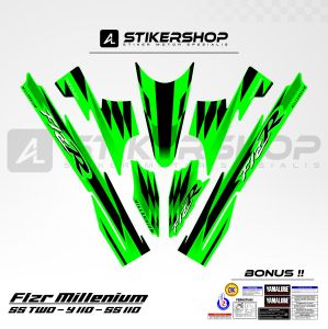 STIKER STRIPING F1ZR MILLENIUM - SS TWO - Y110 - S110 GRAFIS VARIASI 003