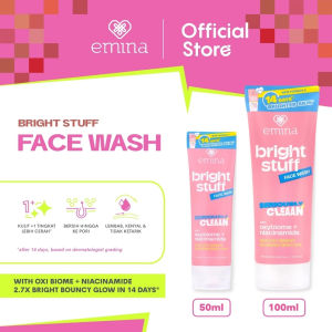 LADY LOOK | Emina Bright Stuff Face Wash Seriously Clean