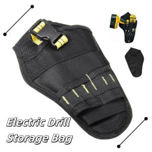 Hanging Power Drill Tool Kit Heavy Duty Chuck Portable Storage Belt Pouch