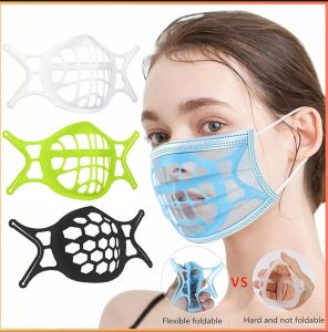 Mask Support Guard Mouth bracket 3D Soft Silicone Guard Face Mask Nose Mouth Guard Frame