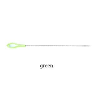 AN Sikat Pembersih Sedotan Stainless Steel Sikat Pembersih Fleksibel Sikat Kecil Sikat Tabung Botol Bayi COD