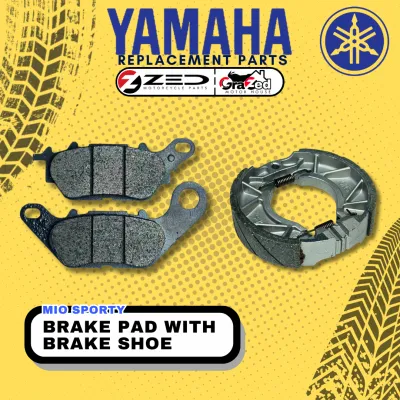 Yamaha Mio Sporty Soulty Soul i115 Mio 1 Sniper 135 Brake Set (brake pad and shoe)