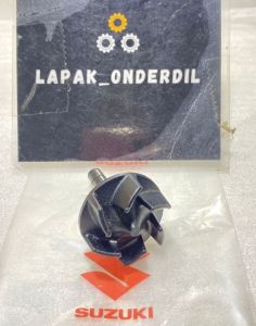 WATERPUMP KIPAS AS KIPAS POMPA RADIATOR SUZUKI GSX 150 R GSX 150 GSX S 150 SUZUKI BANDIT ORIGINAL BARU ASLI SUZUKI GRES