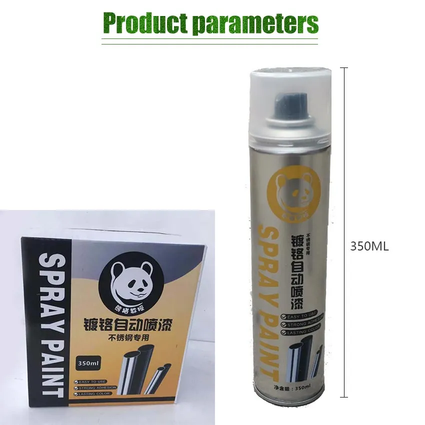 350 ML Cat Semprot Chrome Sapporo Chrome Spray Paint Anti Karat