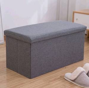 กล่องเก็บของนั่งได้ โชฟา Chair box กล่องเก็บของ นั่งได้ กล่องใส่ของ พับได้  กล่องใส่เสื้อ เก้าอี้สตูล