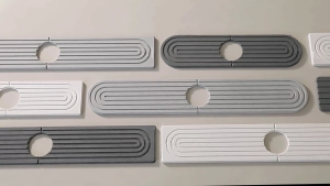 Diatomite Water Absorbing Pad Fast Drying Kitchen Mat Nonslip Bathroom Floor Mat For Wet Area Moisture Control