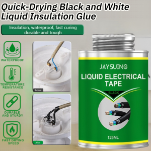 Liquid Electrician Insulation Tape Heat Insulation Waterproof Twocolor Waterproof Connector Black And White DualColor Insulation Glue