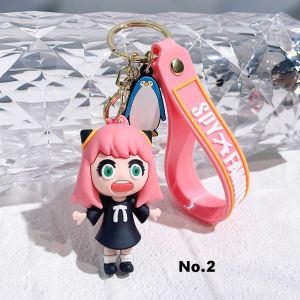 Spy x Family Anime Cute Key Chain Cute Gift Key Ring Key Holder