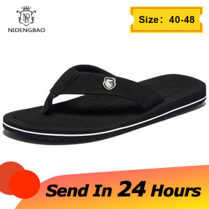 New Men Flip Flops Summer Beach Sandals Slippers for Men Non-slip Slip-on Flats Shoes Men Plus Size 48 49 50 Sandals Pantufa2026