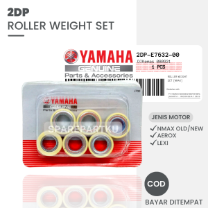 2DP ROLLER SET NMAX / ALL NEW NMAX / ROLLER LEXI / ROLLER STANDAR YAMAHA AEROX 155 / ROLLER CVT NMAX OLD / PEMBERAT / ROLLER / CVT
