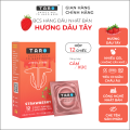 Bộ sản phẩm bao cao su Taro hương hoa quả hộp 12 bao, Hàng loại 1, X2 dầu bôi trơn. 