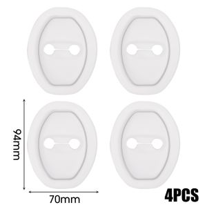 【WOKEN】8PCS Universal Car Door Anti-Collision Pad Sound Insulation Shock-Absorbing Rubber Gasket Door Closing Buffer Protection Thickened Anti-Collision Pad