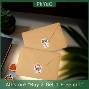 [COD] PkYeG KITCHEN 500Pcs Christmas Stickers Xmas Puppy Dogs Self-Adhesive Sticker Decals For Journal Scrapbook Decor Holiday Party Stickers