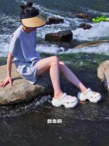WomenS Summer Outdoor Wear 2026 New Model Platform Height-Increasing Sandals And Slippers