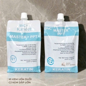 Cặp Uốn Karseell Master + PPT Cao Cấp Không Mùi Sóng Căng Tóc Mềm Cực An Toàn Nữ 1000ML