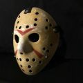 Topeng Jason Voorhees Mask Friday 13th Horror Cosplay Halloween Scary. 