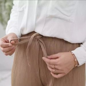 KULOT PLISKET LIDI HIGHWAIST TEBAL TERMURAH