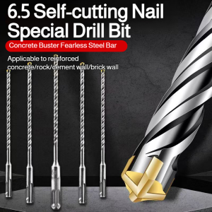 Electric Hammer Round Shank Extended Drill Bit Electric Hammer Drill Round Square Shank Electric Hammer Drill Bit For Drilling