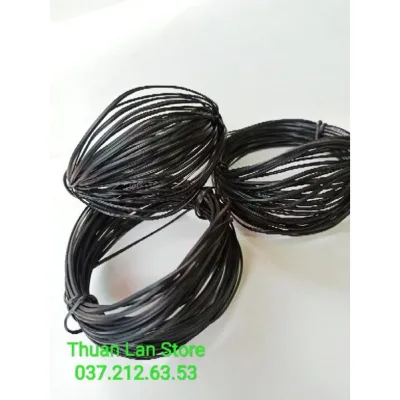 Cuộn 10m Dây Kẽm Bọc Nhựa Mềm Dẻo Cột Lan Cây Cảnh
