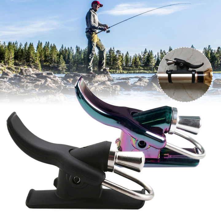 Qaao【Freeship】Fishing Casting Trigger Surf Fishing Launch Clamp Thumb  Button Fishing Casting Aid Clip Finger Protector Fishing Accessories