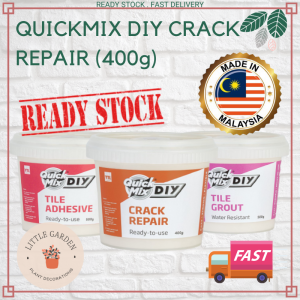QuickMix DIY Crack Repair 400g Pembaikan Keretakan 墙面裂缝修补 (Ready-to-use)