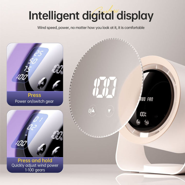 Circulating%20Fan%20Wall%20Mount%20Desktop%20100%20Speed%20High%20Speed%20Turbo%20Silent%20Fan%20Desktop%20Fan%20USB%20Digital%20Display%204000mah%20Large%20Capacity%20-%20Image%207