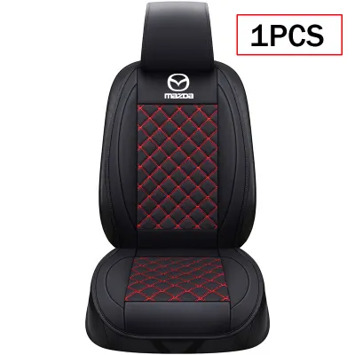Mazda Car High End Leather Breathable Seat Cushion Universal Seat Cushion Cover For All Seasons Mazda 2 3 CX5 CX30 CX8 CX3 Mazda2 6 5 CX9 BT50 323
