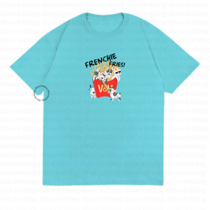 Dino Clothing - KAOS FRENCHIE/ TSHIRT / KAOS OVERSIZE WANITA / KAOS WANITA DEWASA / KAOS KATUN