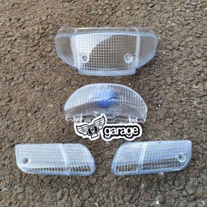 Mika Sein honda astrea grand Sen Riting Depan Mika Stoplamp Belakang Lampu Sabit Belakang Honda Grand Bulus Impressa Legenda 1 Bening Fullset