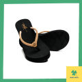 Sandal Ando Wanita Wedges Terbaru - Ando Joice Blink 02. 