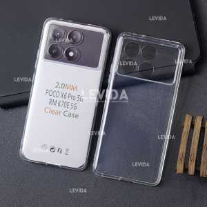 Case Poco X6 Pro 5G Poco X4 Pro 5G Premium Softcase Clear 2.0mm Case Bening Poco X6 Pro 5G Poco X4 Pro 5G