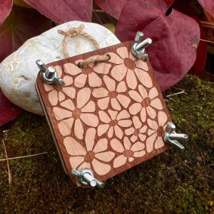 CUNXIN Wooden Pocket Flower Press Creative DIY Specimen Embossing Device Practical Mini Press Flower Tool For Plants Flowers Crafts