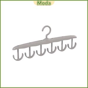 Moda Anti Slip Multi Hook Coat Rack Multifunctional Hanger with 6 Hooks