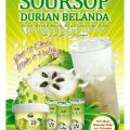 [FSC] S&A Soursop Juice With Plup Drinks 320ml x 6tin. 