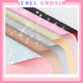 Kertas buket bunga motif bintang Flower wrapping paper Sparkling KB6022. 