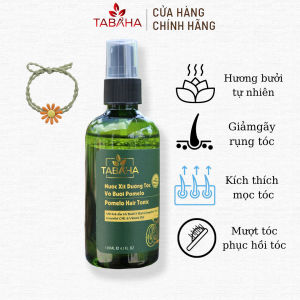 Tinh dầu bưởi Tabaha Pomelo 120ml giúp mọc tóc nhanh ngăn rụng - tặng cột tóc
