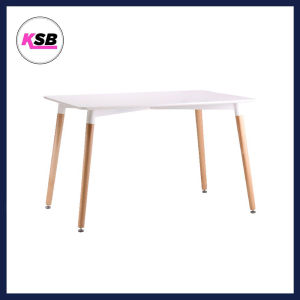 โต๊ะทํางาน โต๊ะโมเดิร์น ขนาดมาตรฐาน เอนกประสงค์ หน้าโต๊ะMDF ขนาด 120x60 cm แข็งแรง มินิมอล ทนน้ํา MT-04