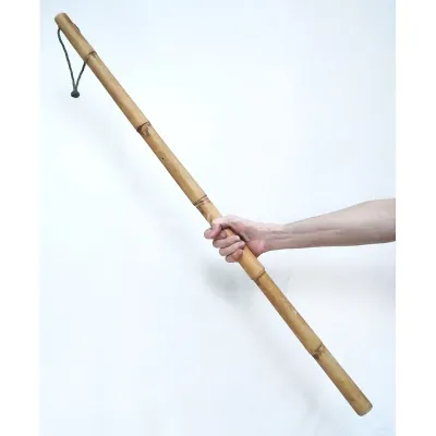 (1 batang) Rotan stick pole wood batang kayu rotan (panjang 86cm tebal 2.8cm) 藤棍