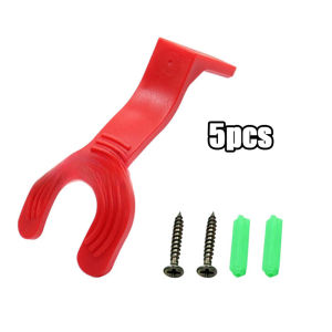 5Pcs Motorcycle Helmet Wall Mount Holder Plastic Helmet Hanging Rack Motorcycle Helmet Wall Hook