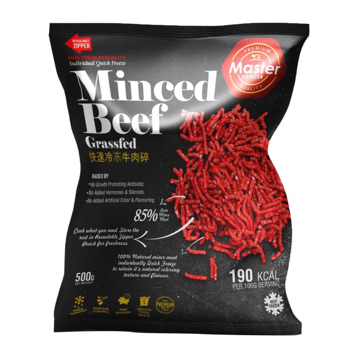 Master Grocer Australia Grassfed Minced Beef 500g Frozen Lazada