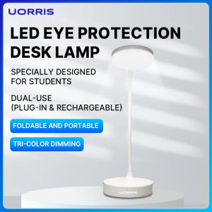 UORRIS Adjustable Study Table Lamp Learning LED Desk Lamp Lampu Meja Eye Protection Desk Light